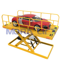 customizable hydraulic car elevator for garage car scissor lift platform hydraulic scissor car lift stationary lift platform